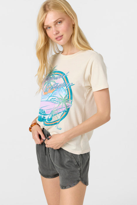 O'Neill Tropical Getaway Tee-Tapioca