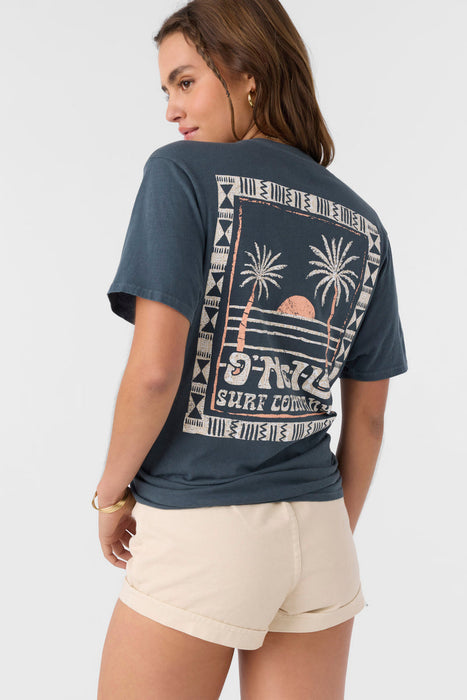 O'Neill Island Palms Tee-Slate