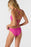 O'Neill Saltwater Solids Huntington Top-Fuchsia