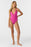 O'Neill Saltwater Solids Edgewater One Piece-Fuchsia