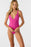 O'Neill Saltwater Solids Edgewater One Piece-Fuchsia