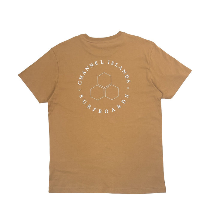 Channel Islands Hex Circle 2.0 Tee-Desert