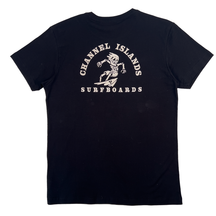 Channel Islands Skeleton Tee-Black