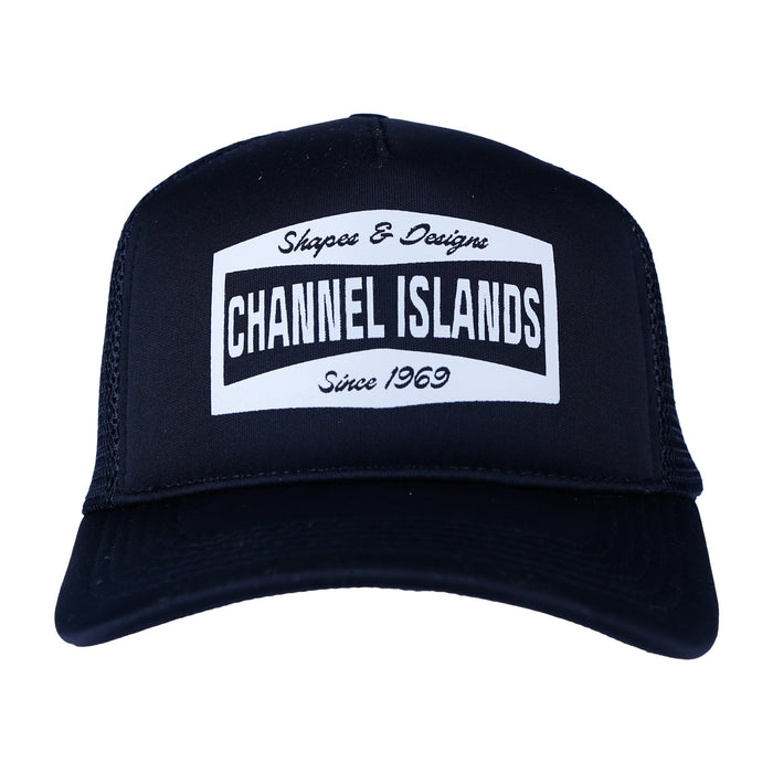 Channel Islands Shapes and Designs Hat-Black/Black
