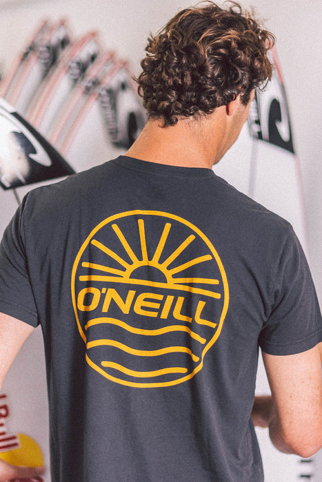 O'Neill JS Scenic Tee-Dark Charcoal