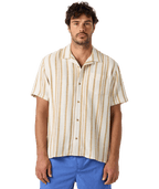 O'Neill OG Stripe S/S Woven Shirt-Tofu
