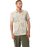 O'Neill Trvlr Perforated Printed Standard Woven Shirt-Lt Khaki