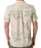 O'Neill Trvlr Perforated Printed Standard Woven Shirt-Lt Khaki