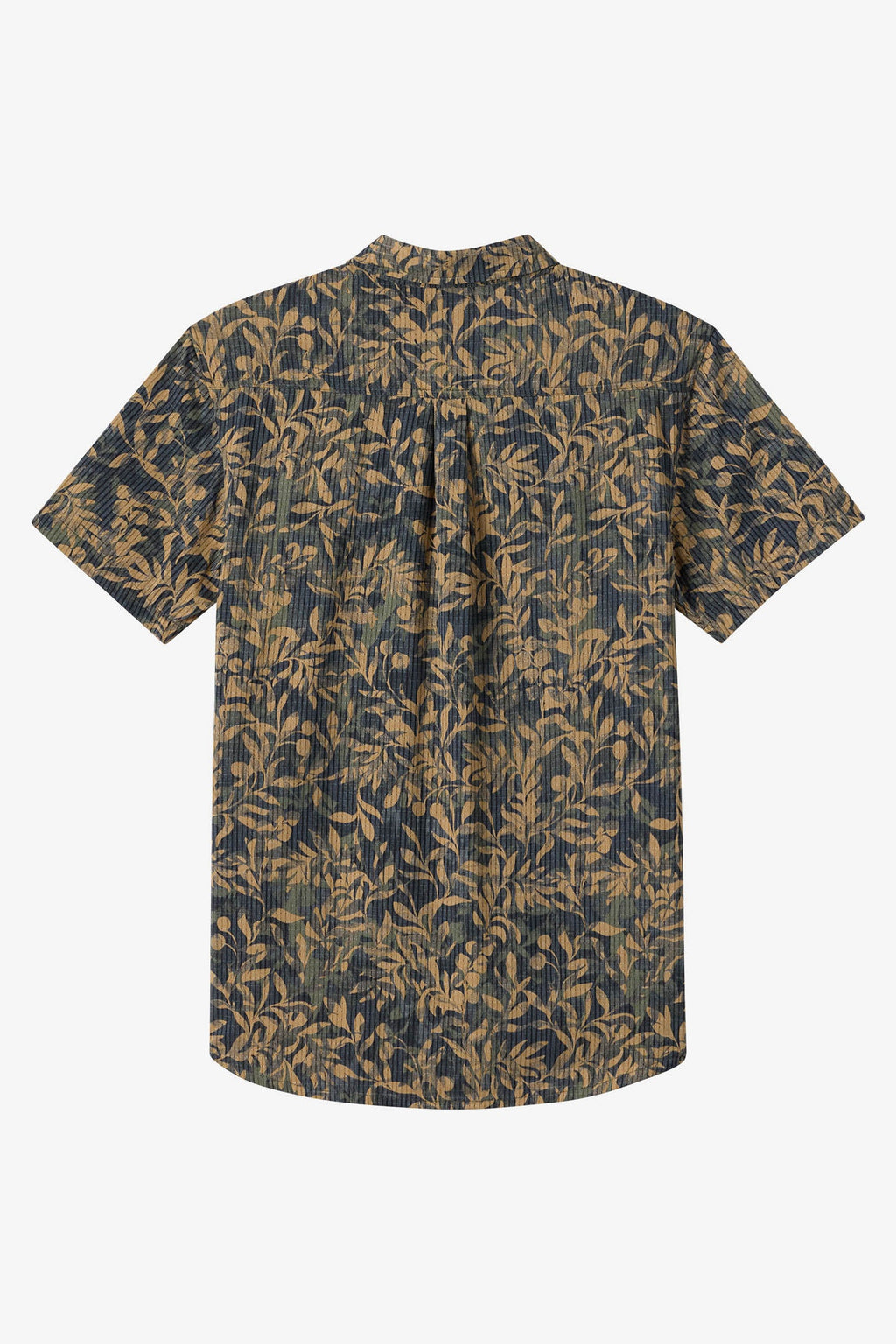 O'Neill Trvlr Perforated Printed Standard S/S Shirt-Black