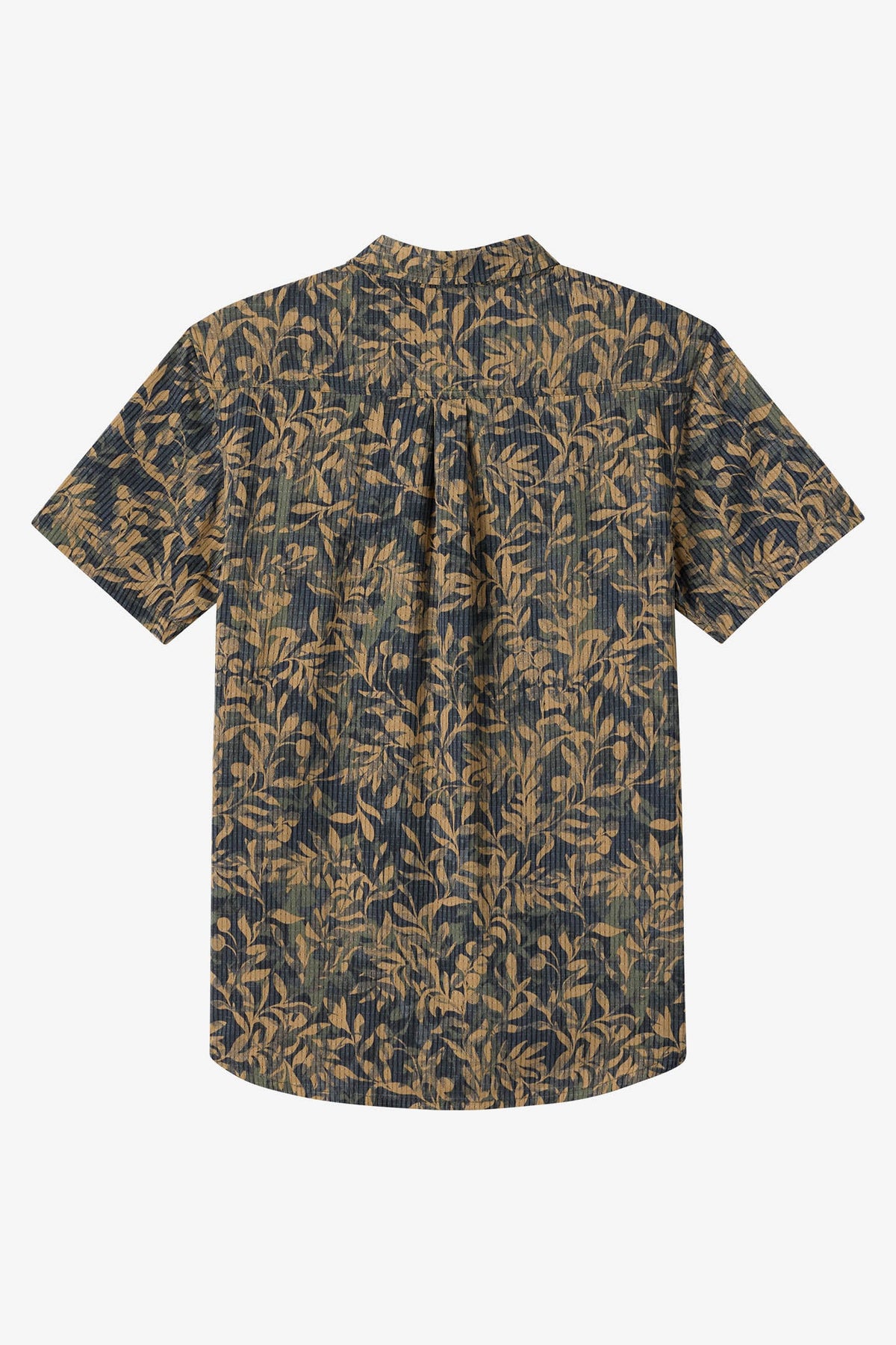 O'Neill Trvlr Perforated Printed Standard S/S Shirt-Black