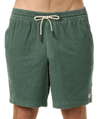 O'Neill OG Cord Elastic Waist 18 Shorts-Dark Forest