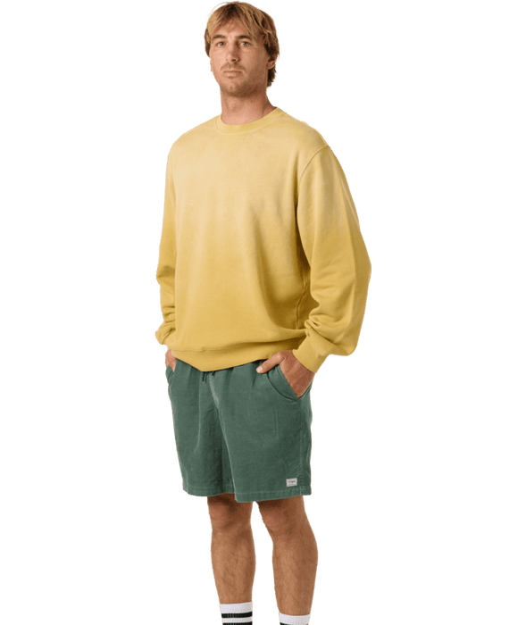 O'Neill OG Cord Elastic Waist 18 Shorts-Dark Forest