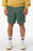 O'Neill OG Cord Elastic Waist 18 Shorts-Dark Forest