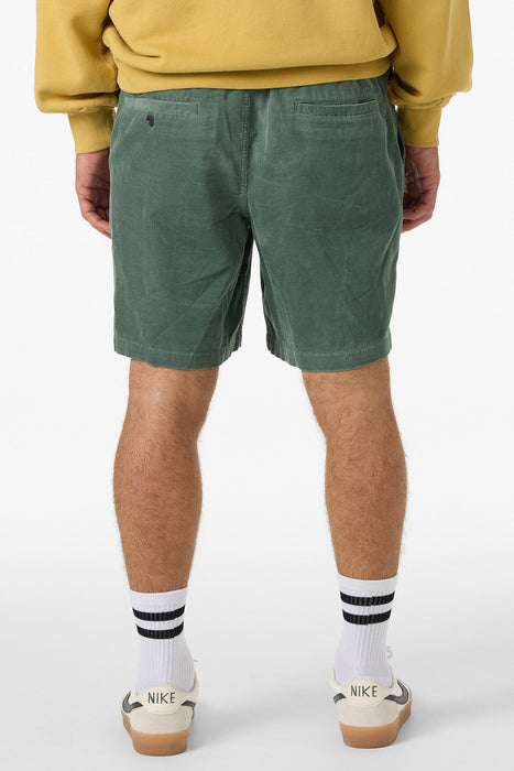 O'Neill OG Cord Elastic Waist 18 Shorts-Dark Forest