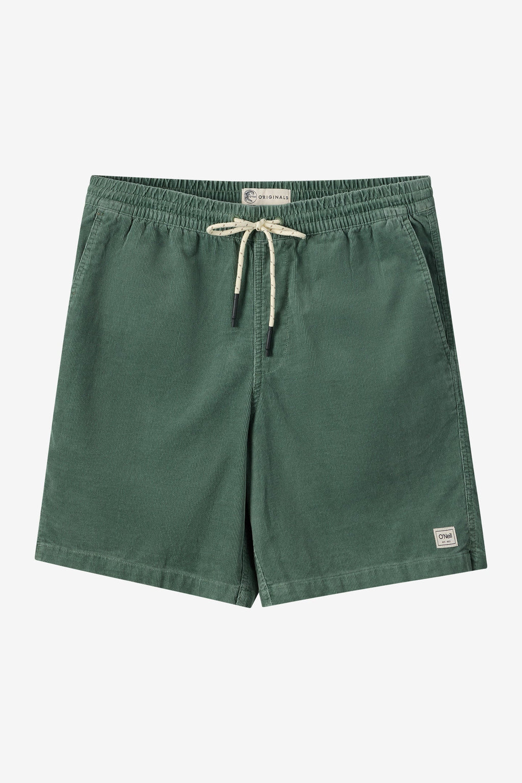 O'Neill OG Cord Elastic Waist 18 Shorts-Dark Forest