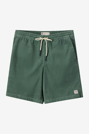 O'Neill OG Cord Elastic Waist 18 Shorts-Dark Forest