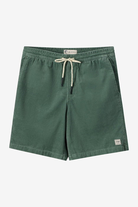 O'Neill OG Cord Elastic Waist 18 Shorts-Dark Forest