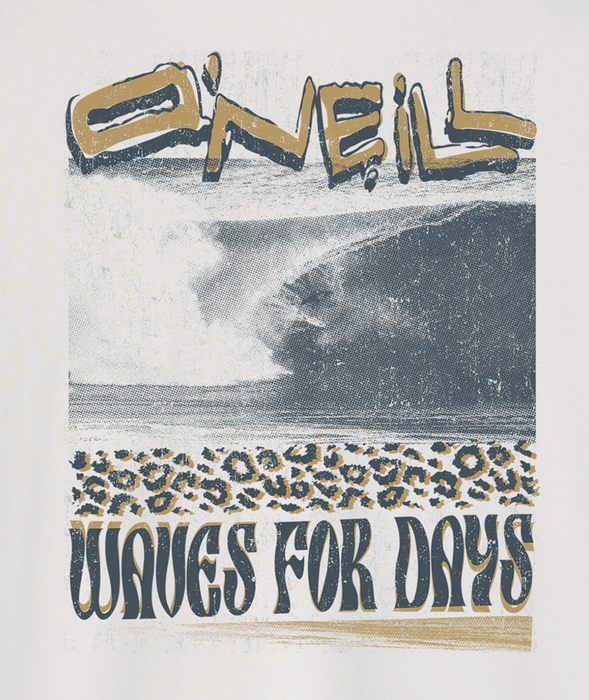 O'Neill Bomb It Classic Tee-Ash