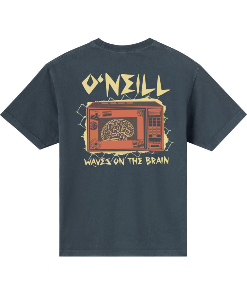 O'Neill Micro Brain Boxy Tee-Dark Shadow