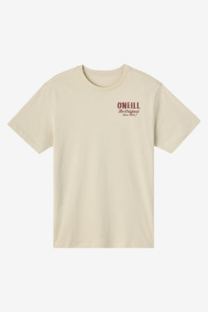 O'Neill Open Road S/S Classic Tee-Lt Khaki— Alternate View