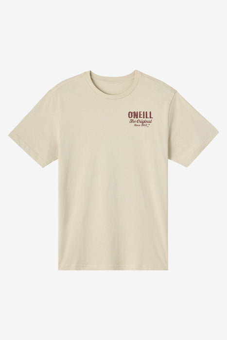 O'Neill Open Road S/S Classic Tee-Lt Khaki