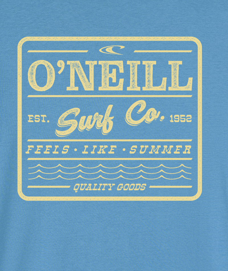 O'Neill Quality Block Classic Tee-Captain's Blue