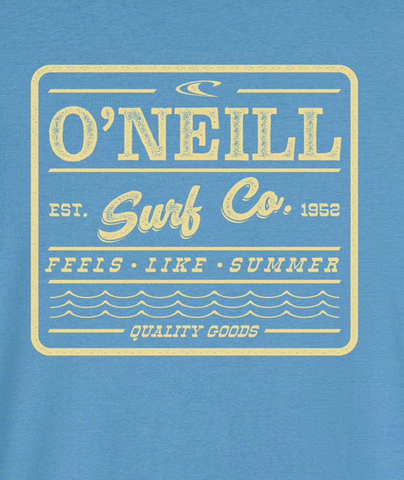 O'Neill Quality Block Classic Tee-Captain's Blue