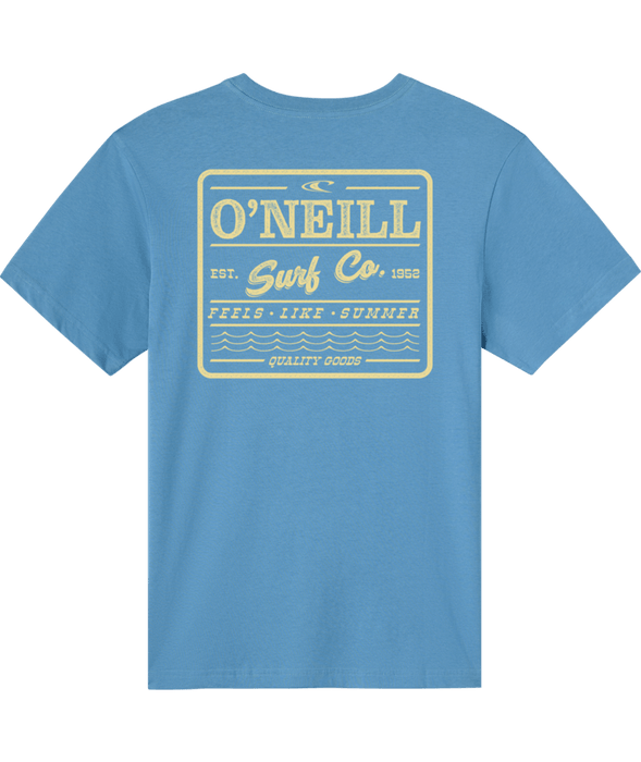 O'Neill Quality Block Classic Tee-Captain's Blue