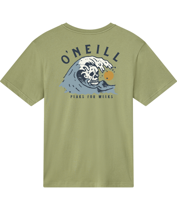 O'Neill Sesh Classic Tee-Oil Green