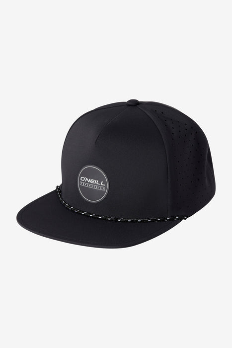 O'Neill Trvlr Delta Snapback Hat-Black