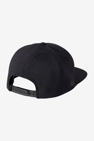 O'Neill Trvlr Delta Snapback Hat-Black— Alternate View