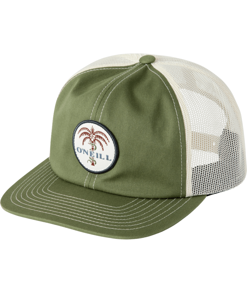 O'Neill Froth Trucker Hat-Oil Green