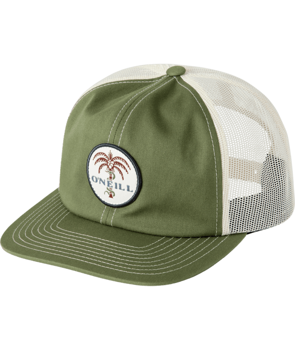 O'Neill Froth Trucker Hat-Oil Green