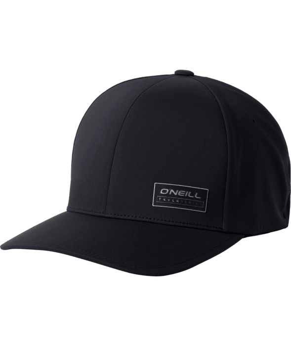 O'Neill Trvlr Stretch Fitted Hat-Black