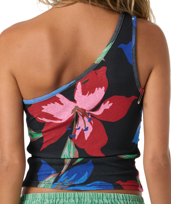 O'Neill Celeste Floral Top-Black