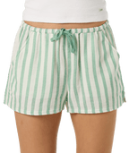 O'Neill Brenda Stripe Shorts-Green