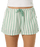 O'Neill Brenda Stripe Shorts-Green