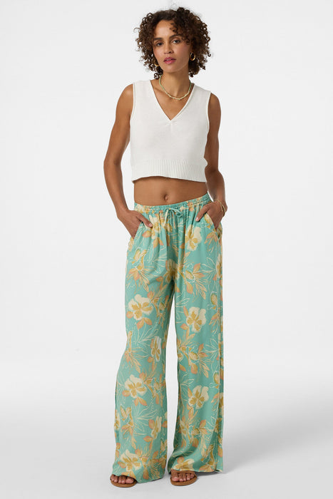 O'Neill Rosalie Tiki Pants-Green