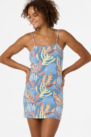 O'Neill Cecilia Geo Dress-Captain's Blue