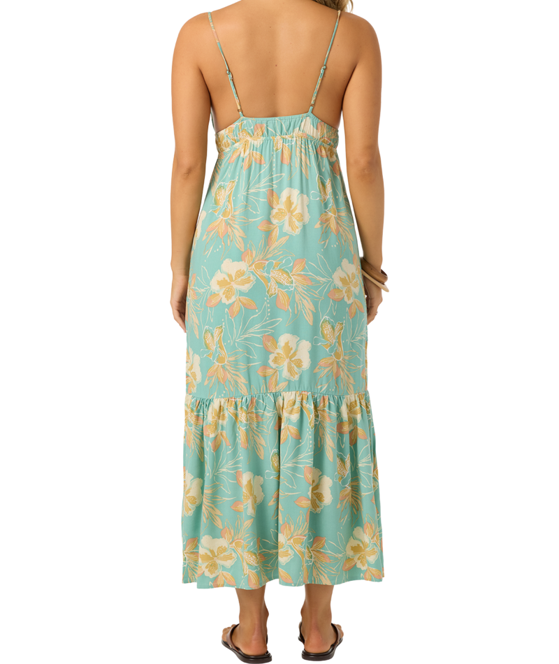 O'Neill Julez Tiki Dress-Green