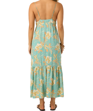 O'Neill Julez Tiki Dress-Green— Alternate View