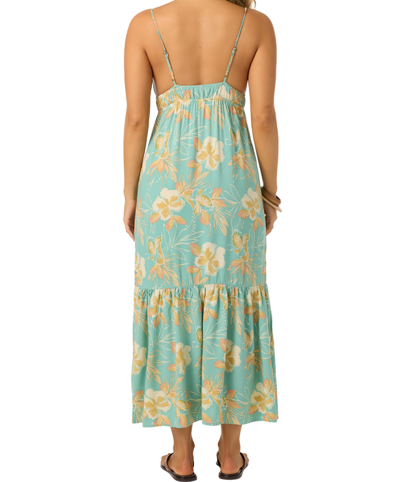 O'Neill Julez Tiki Dress-Green