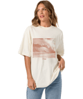 O'Neill OG Wave Tone Oversized Tee-Tofu