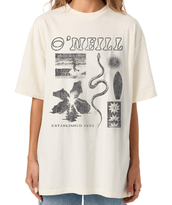 O'Neill Tropic Meltdown Oversized Tee-Tofu
