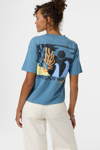 O'Neill Escape Easy Tee-Captain's Blue