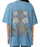 O'Neill Adorned Oversized Tee-Captain's Blue