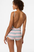 O'Neill Performance Surf Shadow Bay Printed One Piece-Multi Clr