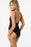 O'Neill Saltwater Solids Edgewater One Piece-Black