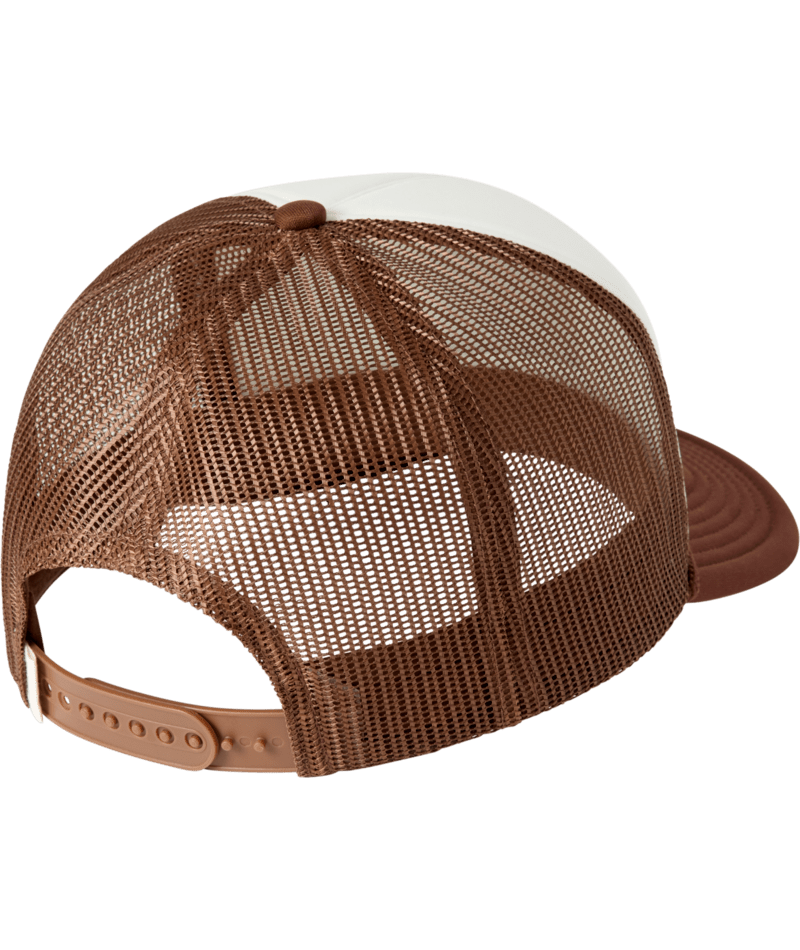 O'Neill Hexa Patch Trucker Hat-Coconut Brown
