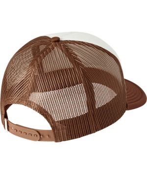 O'Neill Hexa Patch Trucker Hat-Coconut Brown— Alternate View